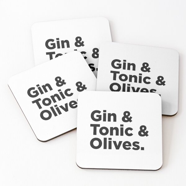 Item preview, Gin & Tonic & Olives. designed and sold by Memefy.