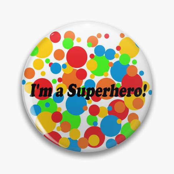 Item preview, I'm A Superhero Polka Dot Man designed and sold by theamazinggeek.