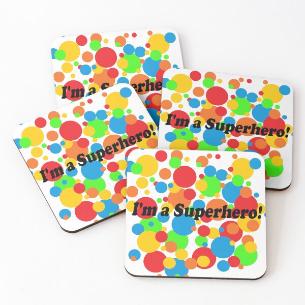 Item preview, I'm A Superhero Polka Dot Man designed and sold by theamazinggeek.