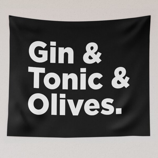 Item preview, Gin & Tonic & Olives. 2 designed and sold by Memefy.