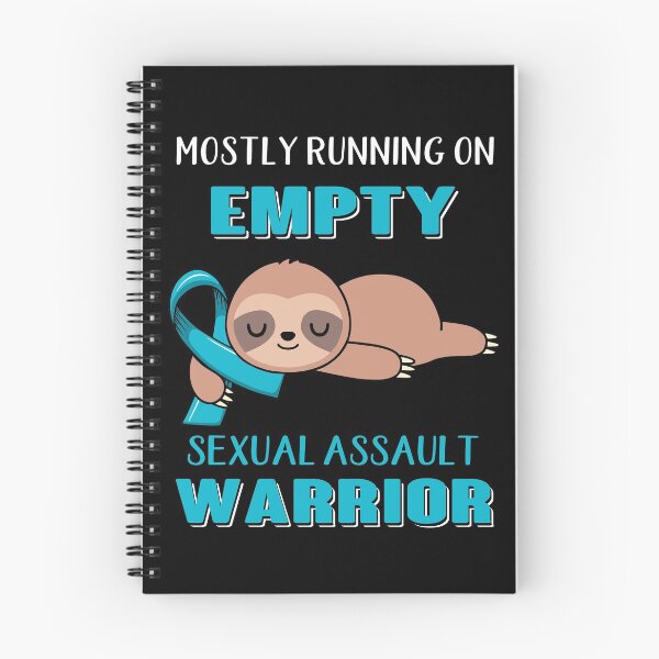 Item preview, Mostly Running On Empty Sexual Assault Warrior designed and sold by Brad-FI.