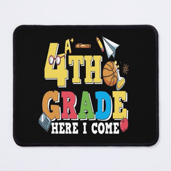 Item preview, 4th Grade Here I Come Back to school gift designed and sold by king's Outfit.