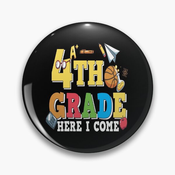 Item preview, 4th Grade Here I Come Back to school gift designed and sold by king's Outfit.