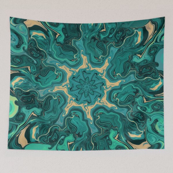 Item preview, Marvellous Marble Mandala: Birds of Paradise designed and sold by PrintInks.
