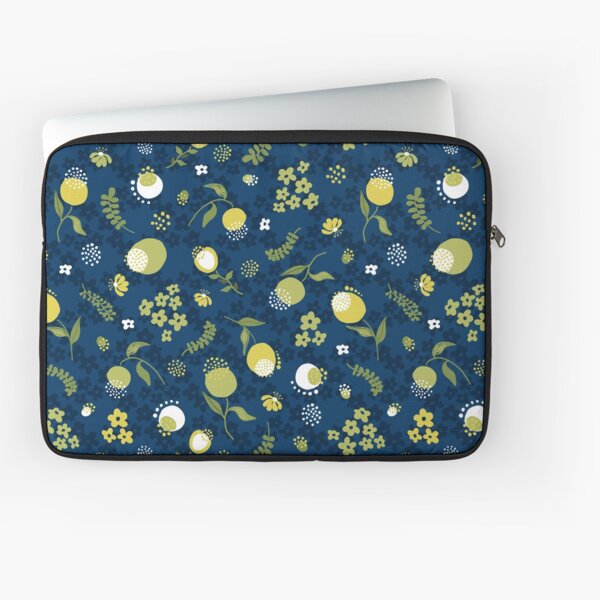 Zesty Floral pattern Laptop Sleeve