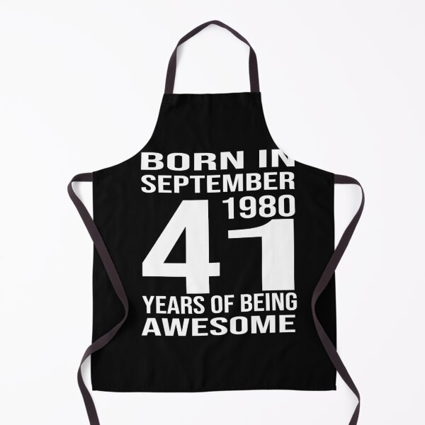 Item preview, Born in September 1980, 41 Years of Being Awesome designed and sold by wizanestore.