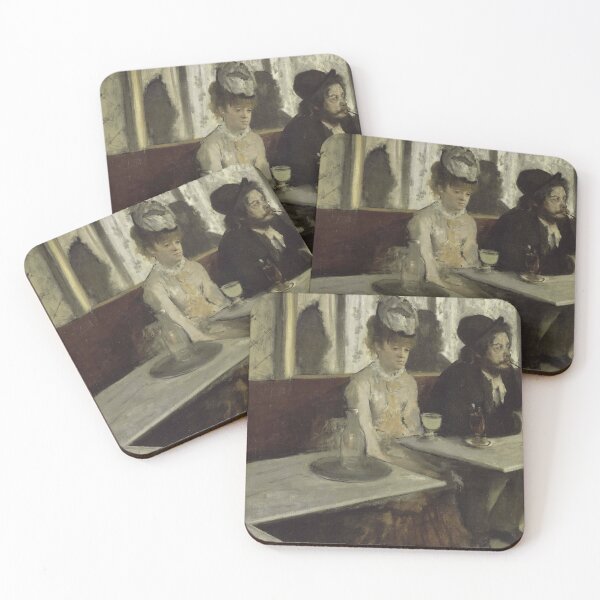 Item preview, In a Café (1873) by Edgar Degas  designed and sold by sunny-007.