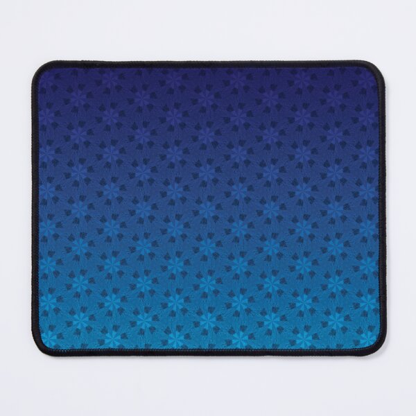 Item preview, Floral Pattern of Abstract Pinwheels in Blue Gradient Ombré designed and sold by Gsallicat.