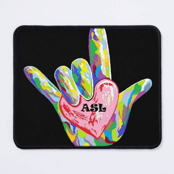 Item preview, I Heart ASL designed and sold by EloiseArt.