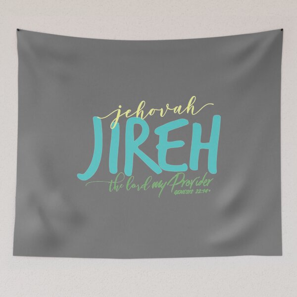 Item preview, Jehovah Jireh, My Provider, Worship Design, Christian or Jewish Names of God Design designed and sold by LifeCrush.