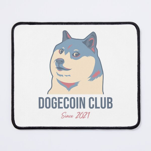 Item preview, Dogecoin Gifts Retro Dogecoin Club designed and sold by TamGustam.