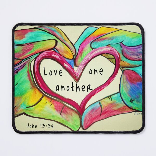 Item preview, LOVE One Another John 13: 34 designed and sold by EloiseArt.