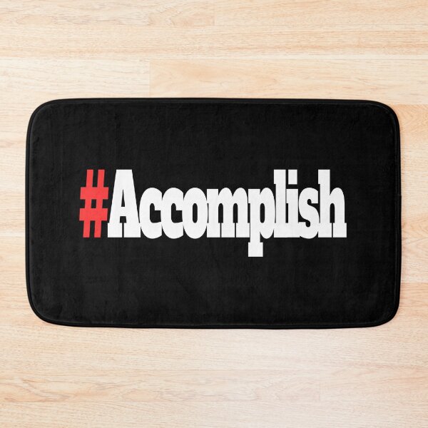 Item preview, Single Words That Motivate - Motivational Words - #Accomplish designed and sold by PhotoPrise.