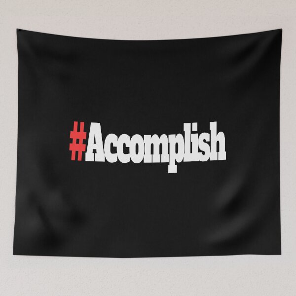 Item preview, Single Words That Motivate - Motivational Words - #Accomplish designed and sold by PhotoPrise.