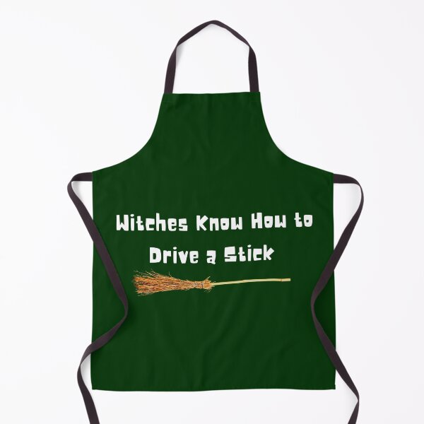 Item preview, Witches Know How To Drive a Stick designed and sold by artistoutfitter.