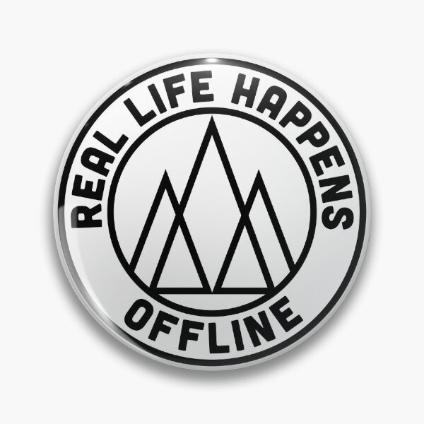 Item preview, Real Life Happens Offline designed and sold by fotollissimo.