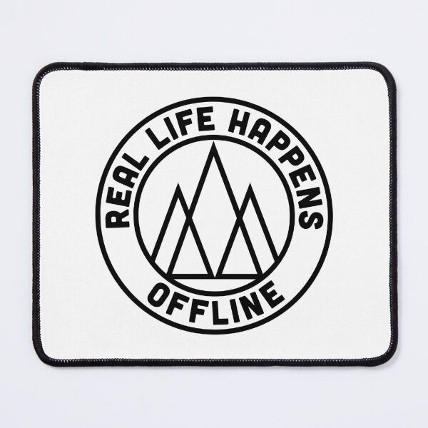 Item preview, Real Life Happens Offline designed and sold by fotollissimo.