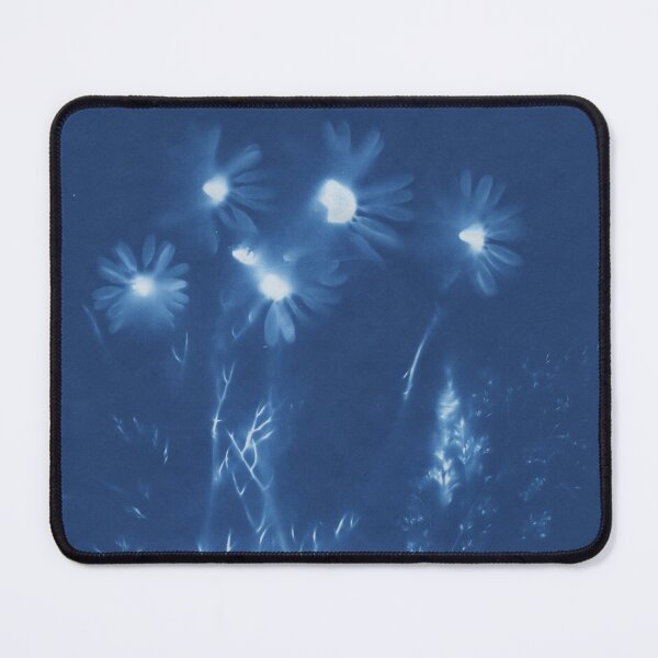 Item preview, Cyanotype Oxeye Daisies and Grasses designed and sold by LymphomaLass.