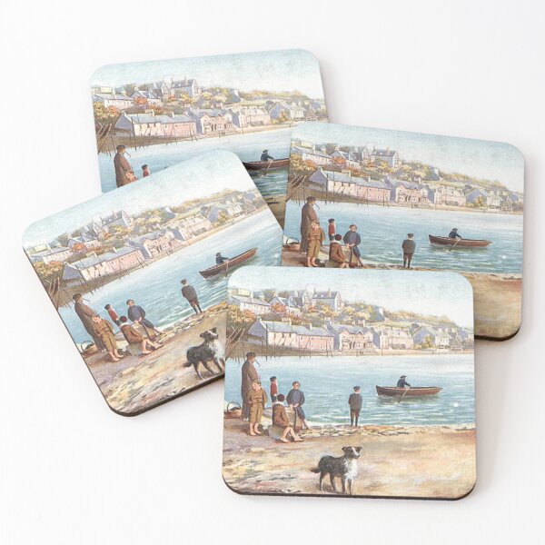 Item preview, Vintage Illustration from Dalintober Quay, Campbeltown designed and sold by yourscotland.