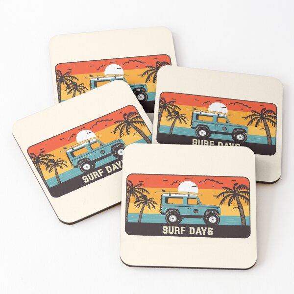 Item preview, Retro Sunset Summer Surf days designed and sold by TamGustam.