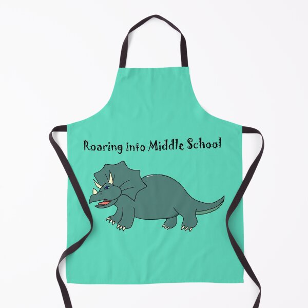 Item preview, Roaring Into Middle School Triceratops Dinosaur designed and sold by Jessi-Sketches.
