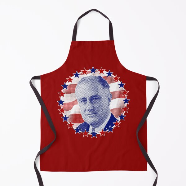 Item preview, President Franklin Delano Roosevelt Stars and Stripes designed and sold by ElectricPopSpot.