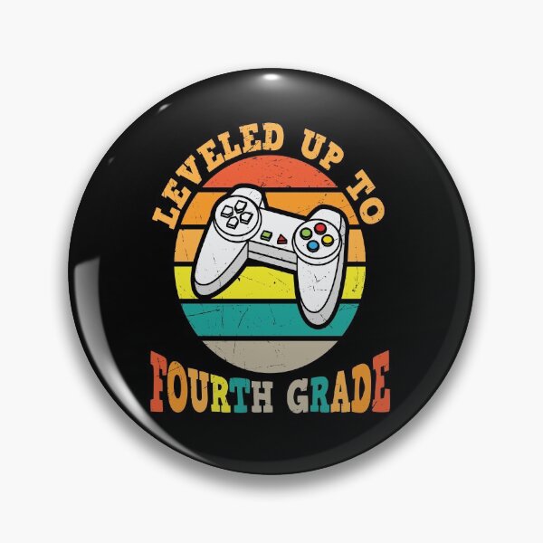 Item preview, Leveled To Up To Fourth 4th Grade, Funny Back To School Gift designed and sold by king's Outfit.