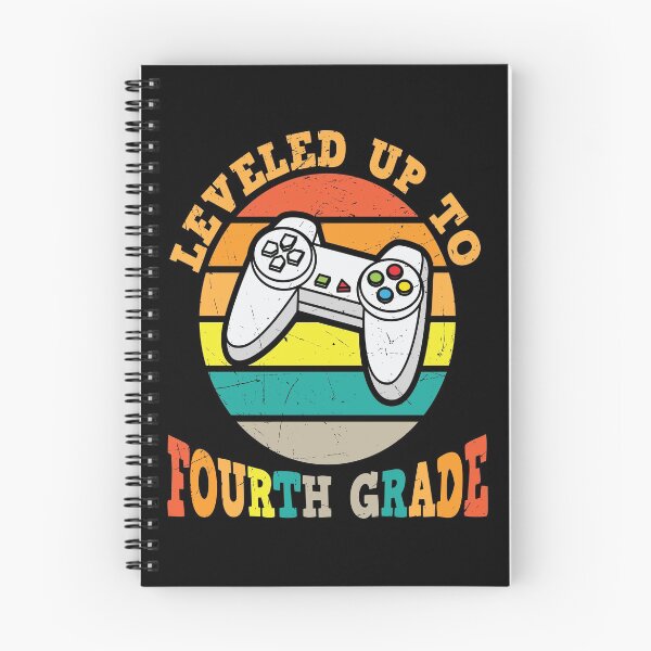 Item preview, Leveled To Up To Fourth 4th Grade, Funny Back To School Gift designed and sold by king's Outfit.