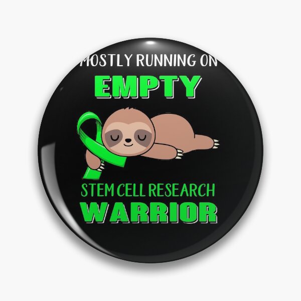 Item preview, Mostly Running On Empty Stem Cell Research Warrior designed and sold by Brad-FI.