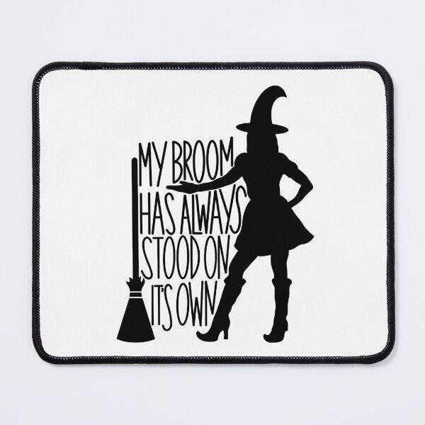 Item preview, Witch My Broom Has Always Stood On It’s Own Witch Broom Challenge designed and sold by Gsallicat.