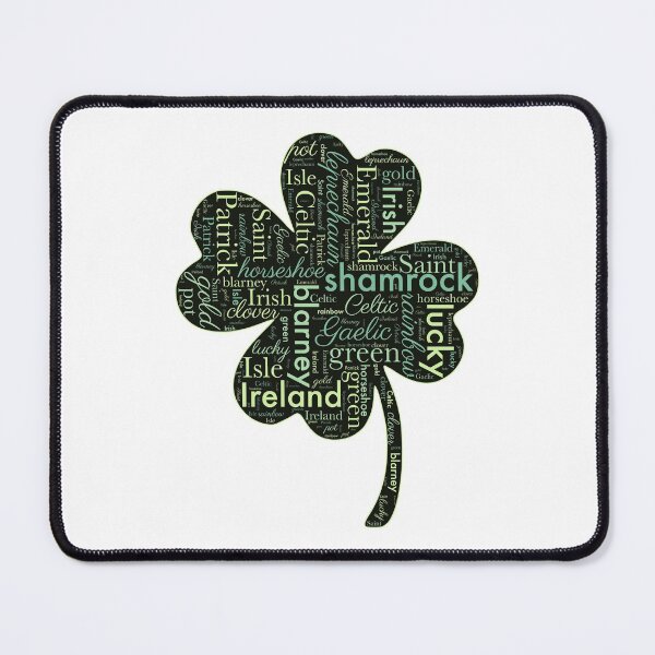 Item preview, Irish Shamrock St.Patrick’s Day Word Cloud Subway Art designed and sold by Gsallicat.