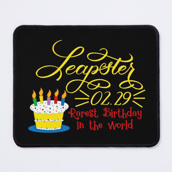 Item preview, Leapster 02.29 Leap Day/Year Birthday The Rarest Birthday Design designed and sold by Gsallicat.