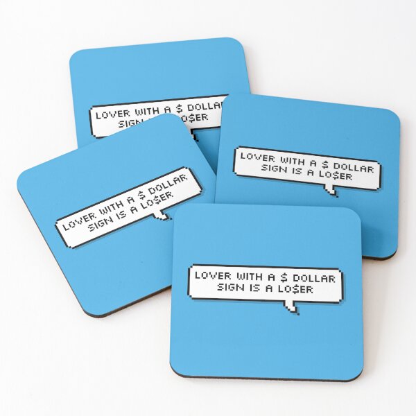 Item preview, TXT LO$ER=LO♡ER Lover with a dollar sign is a loser Pixel Speech designed and sold by helloharu.
