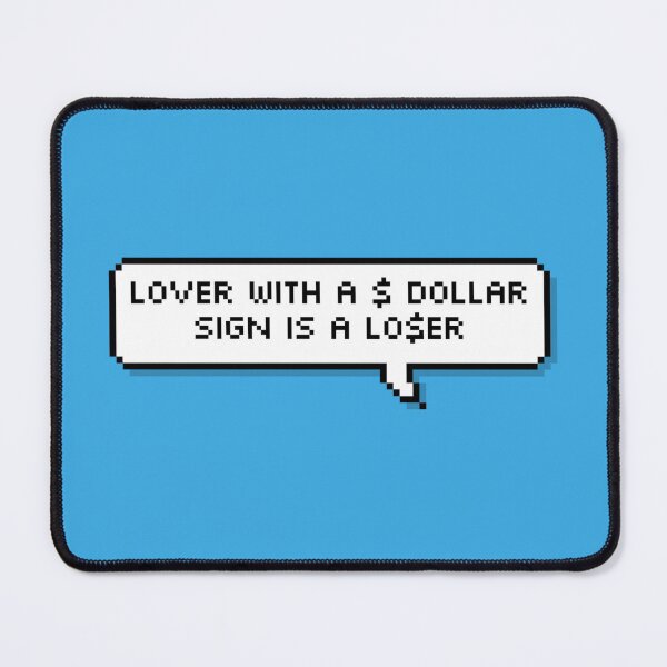 Item preview, TXT LO$ER=LO♡ER Lover with a dollar sign is a loser Pixel Speech designed and sold by helloharu.