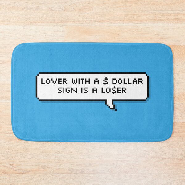 Item preview, TXT LO$ER=LO♡ER Lover with a dollar sign is a loser Pixel Speech designed and sold by helloharu.