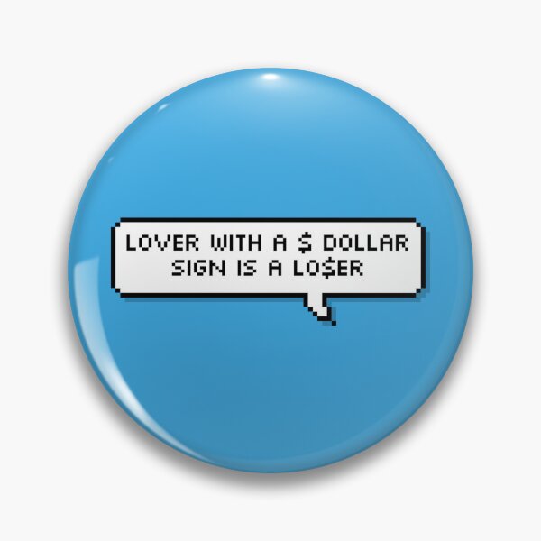 Item preview, TXT LO$ER=LO♡ER Lover with a dollar sign is a loser Pixel Speech designed and sold by helloharu.