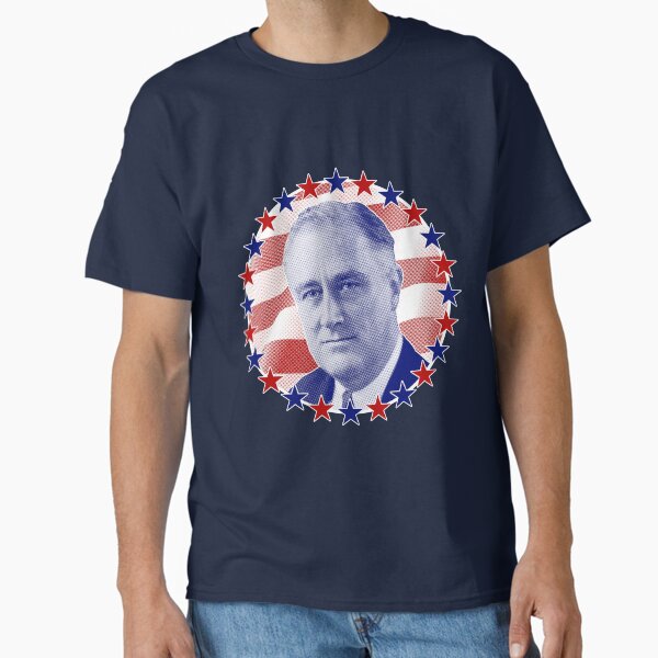 Item preview, President Franklin Delano Roosevelt Stars and Stripes designed and sold by ElectricPopSpot.