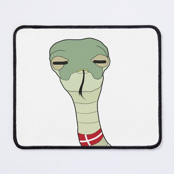 Item preview, Denmark Pride Baked Snake Flag - Funny Danish Nation designed and sold by ViewerEqualsPhoton.