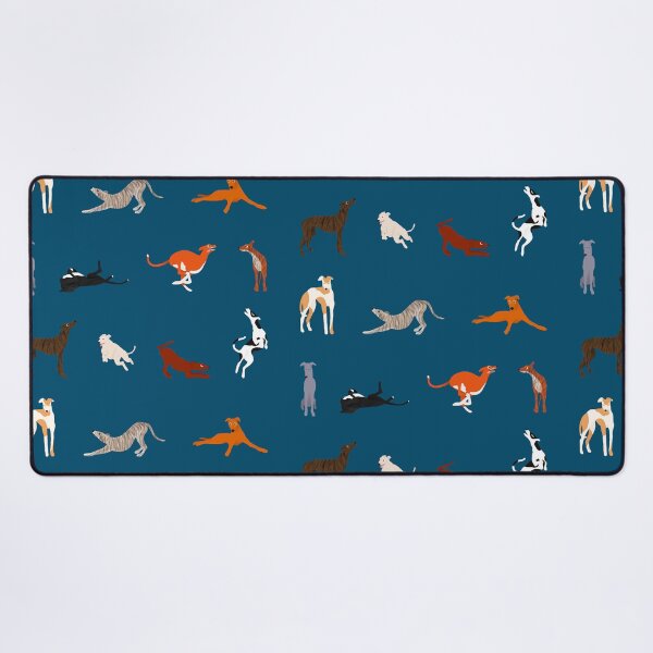 Vista previa del artículo con la obra «Perros galgos», diseñado y vendido por orrange.