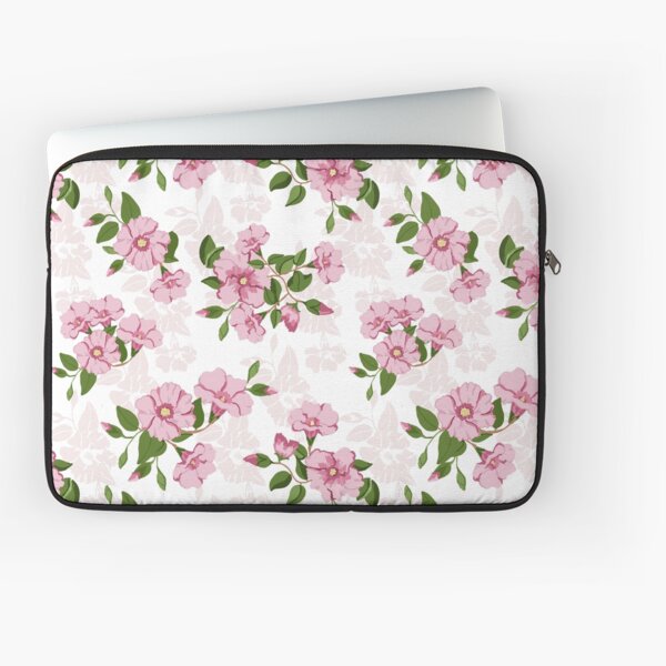 Australia's Sturts Desert Rose pretty pink pattern Laptop Sleeve
