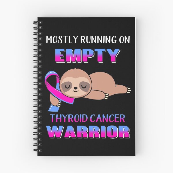 Item preview, Mostly Running On Empty Thyroid Cancer Warrior designed and sold by Brad-FI.