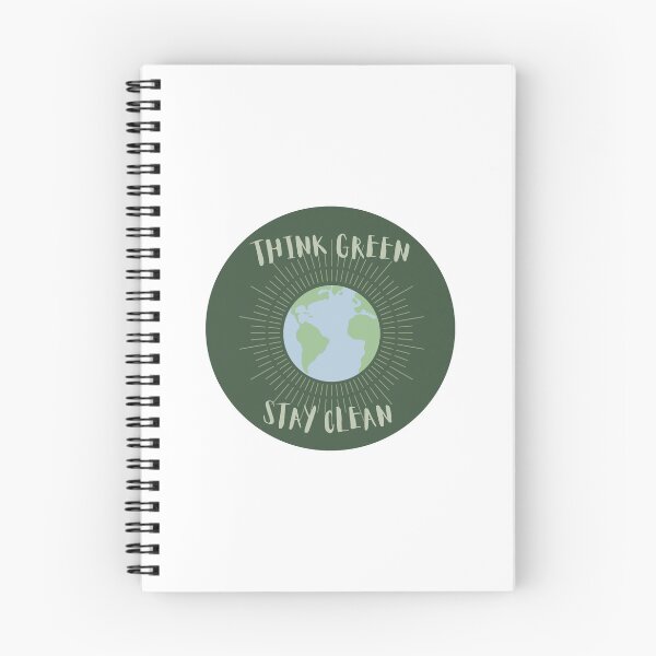 Item preview, think green - stay clean designed and sold by nataliegrubba.