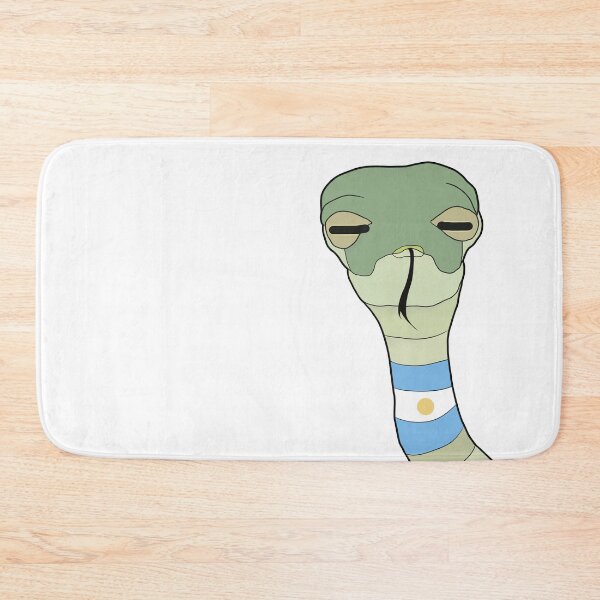 Item preview, Argentina Pride Baked Snake Flag - Funny Argentinian Nation designed and sold by ViewerEqualsPhoton.