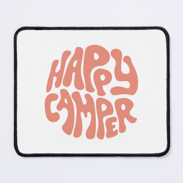 Item preview, Happy Camper Retro Design | Orange and White designed and sold by llevine2934.