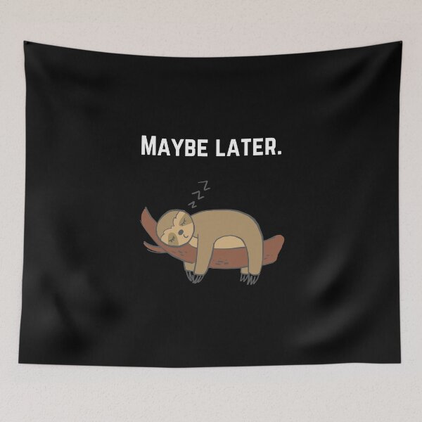 Item preview, Copy of Maybe Later . designed and sold by Hab2.