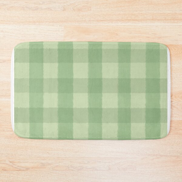 Item preview, Greentea Pastel Colour Gingham Pattern designed and sold by nurabear.