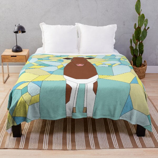 Item preview, Geometric Guernsey Cow designed and sold by Caseymakesart.
