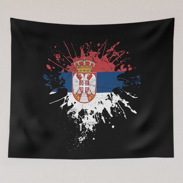 Item preview, Serbian flag designed and sold by Mila1946.