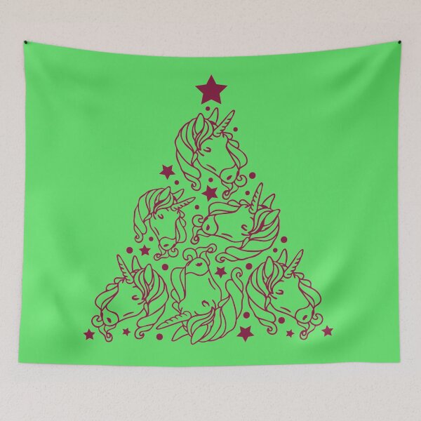 Item preview, Unicorn Christmas Tree designed and sold by Daluyong.