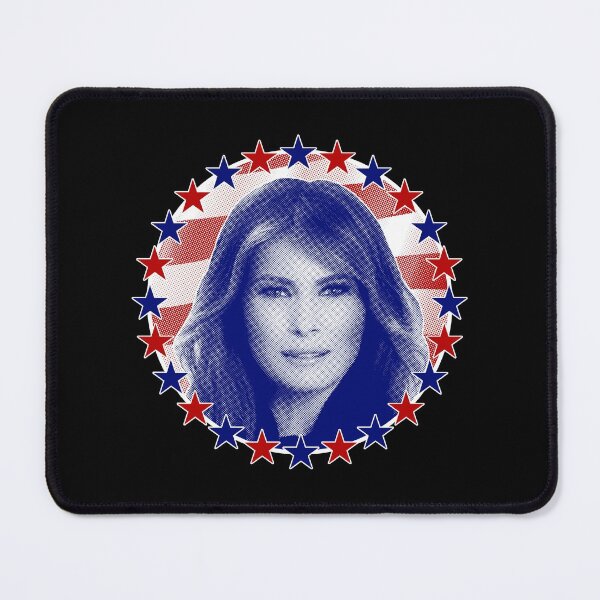 Item preview, First Lady Melania Trump Stars and Stripes designed and sold by ElectricPopSpot.